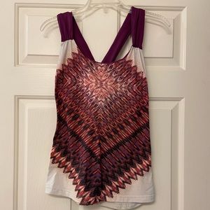 Prana multi print tank top